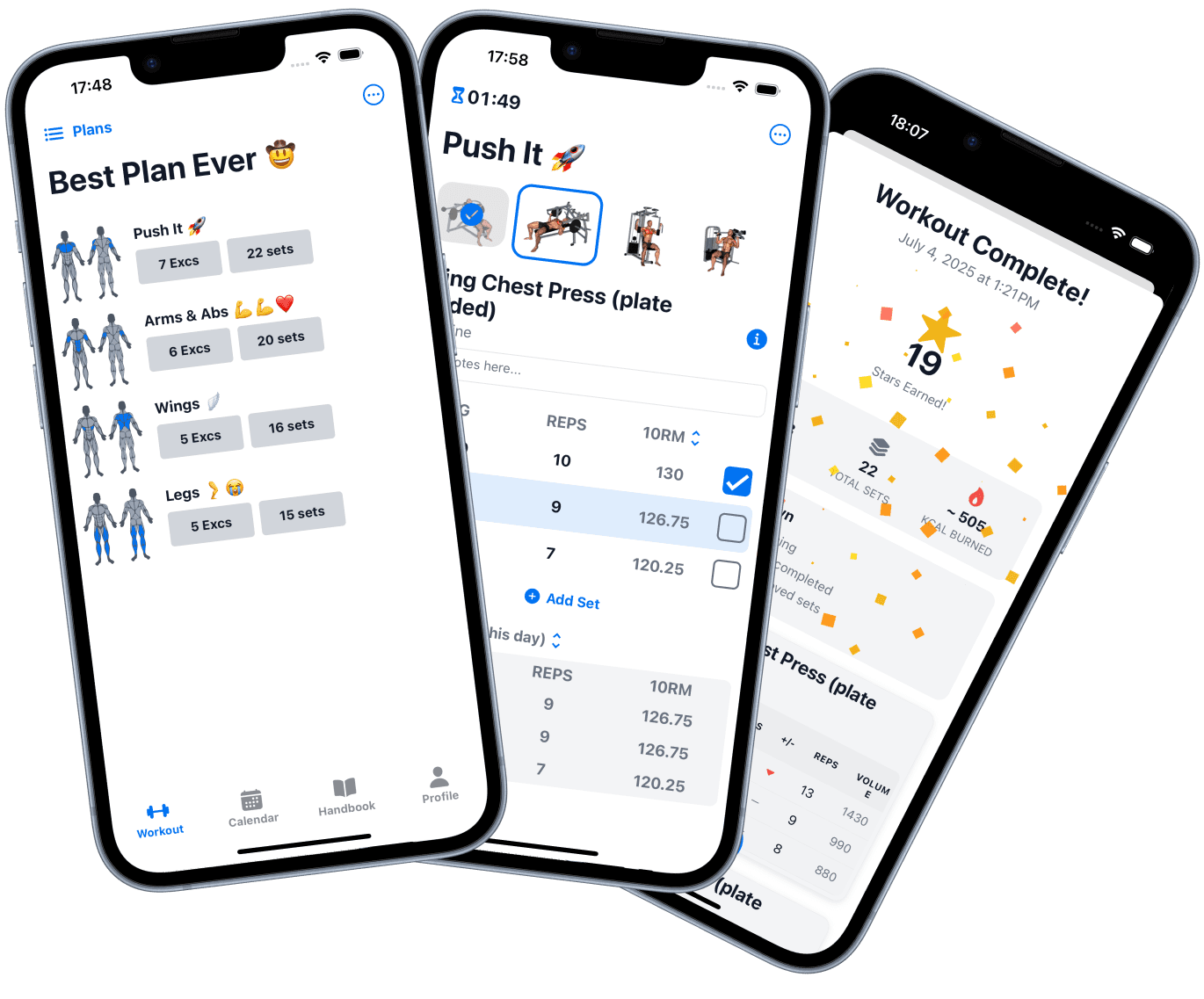 Track Your Workouts Image